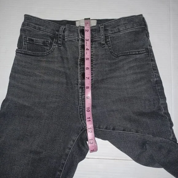 EVERLANE WOMEN'S BUTTON FLY SKINNY JEANS SIZE 29 TALL - Picture 10 of 14